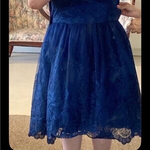 Chi Chi London Women's Navy Formal Dress